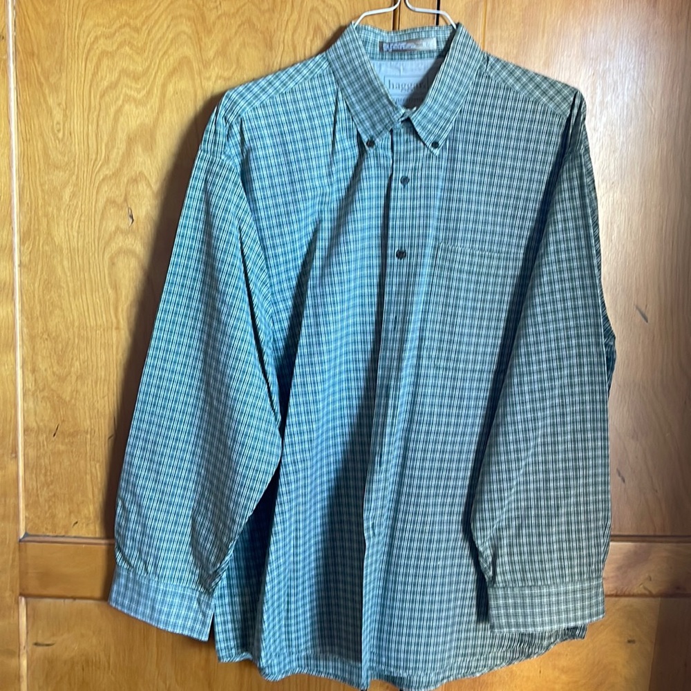 Haggar Generations long sleeve mens button down XL
